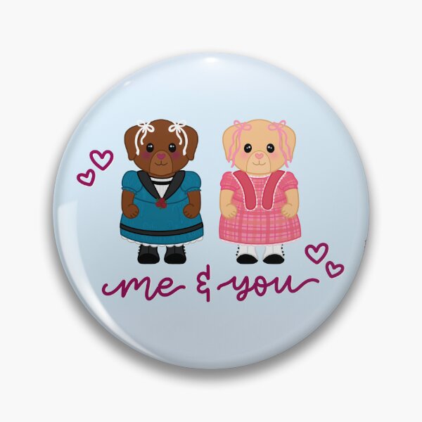 Item preview, Me And You | BFF Best Friends artwork | Historically Accurate Critters 1853 Style 2:3 aspect ratio duo designed and sold by scribbleswithsav.