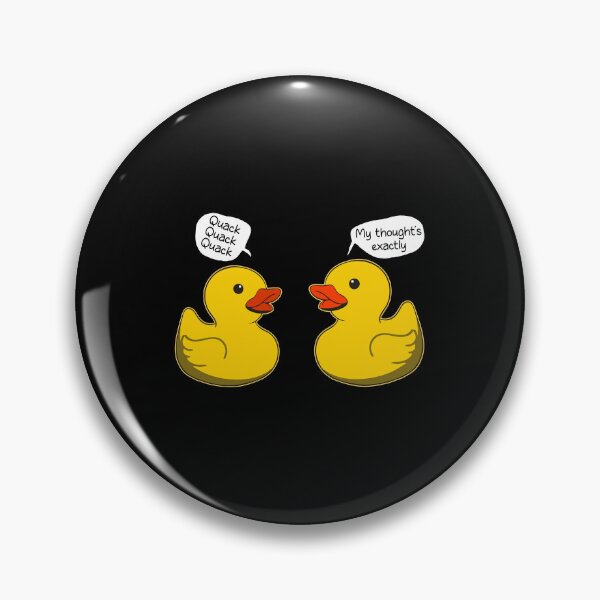 Item preview, Quack Quack - Funny Rubber Duck Talking designed and sold by rhemdaselie.