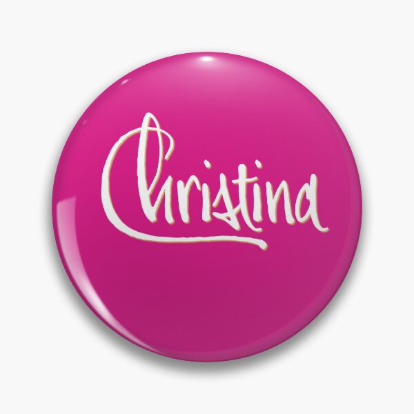 Item preview, CHRISTINA personalized type design designed and sold by CharlottePlaceArt.