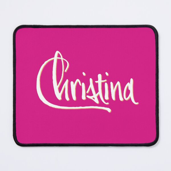 Item preview, CHRISTINA personalized type design designed and sold by CharlottePlaceArt.