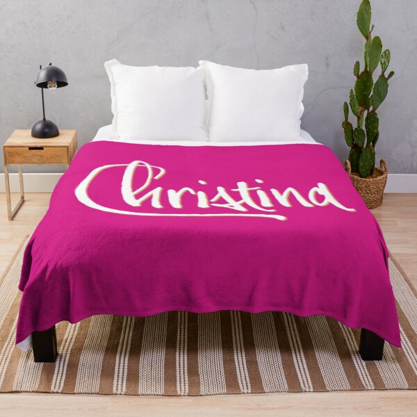 Item preview, CHRISTINA personalized type design designed and sold by CharlottePlaceArt.