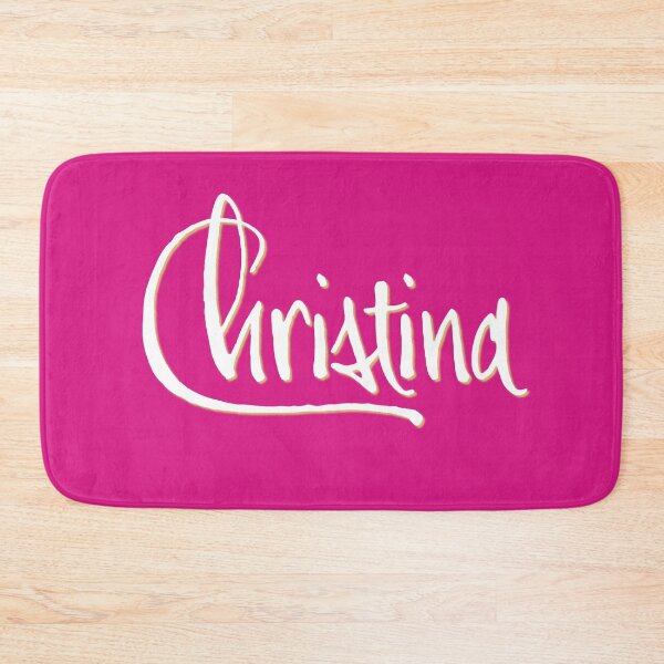 Item preview, CHRISTINA personalized type design designed and sold by CharlottePlaceArt.