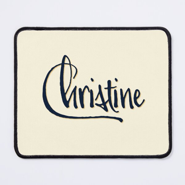 Item preview, CHRISTINE personalized type design designed and sold by CharlottePlaceArt.