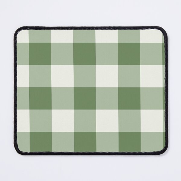Item preview, Sage Gingham Pattern - Neutral Farmhouse Check designed and sold by unique0703.
