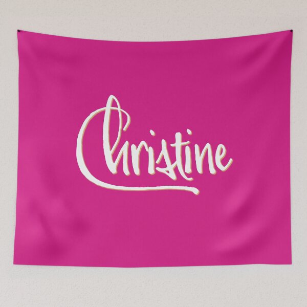 Item preview, CHRISTINE personalized type design designed and sold by CharlottePlaceArt.