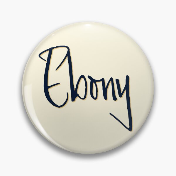 Item preview, EBONY personalized type design designed and sold by CharlottePlaceArt.