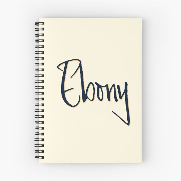 Item preview, EBONY personalized type design designed and sold by CharlottePlaceArt.