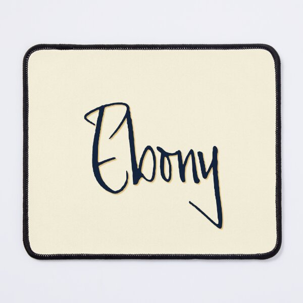 Item preview, EBONY personalized type design designed and sold by CharlottePlaceArt.