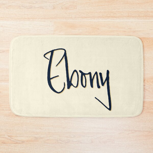 Item preview, EBONY personalized type design designed and sold by CharlottePlaceArt.