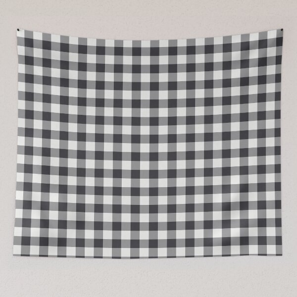 Item preview, Gray Gingham Pattern - Modern Minimalist Check designed and sold by unique0703.