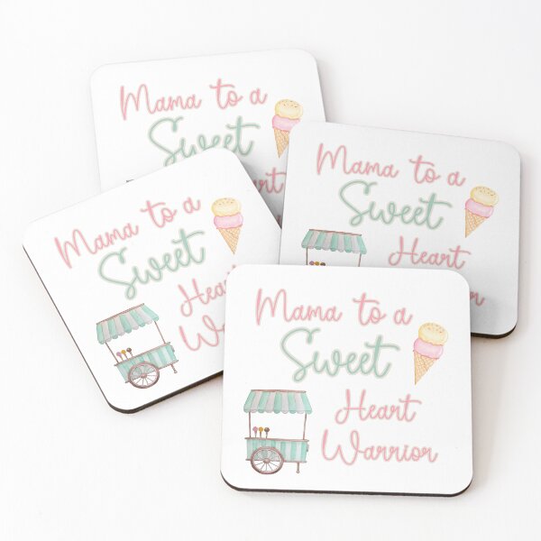 Item preview, Mama to a Sweet Heart Warrior designed and sold by ScarletandSkyCo.