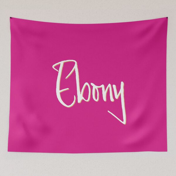 Item preview, EBONY personalized type design designed and sold by CharlottePlaceArt.