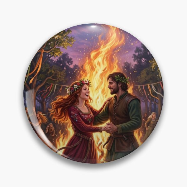 Item preview, Beltane Celebration - Dancing around the bonfire designed and sold by NeyhineAngelionShop.
