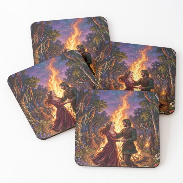 Item preview, Beltane Celebration - Dancing around the bonfire designed and sold by NeyhineAngelionShop.