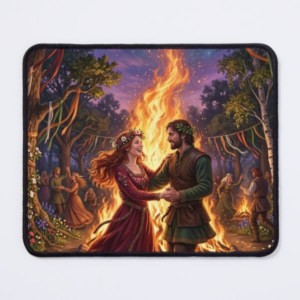 Item preview, Beltane Celebration - Dancing around the bonfire designed and sold by NeyhineAngelionShop.