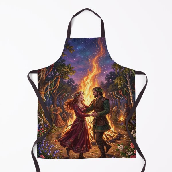 Item preview, Beltane Celebration - Dancing around the bonfire designed and sold by NeyhineAngelionShop.