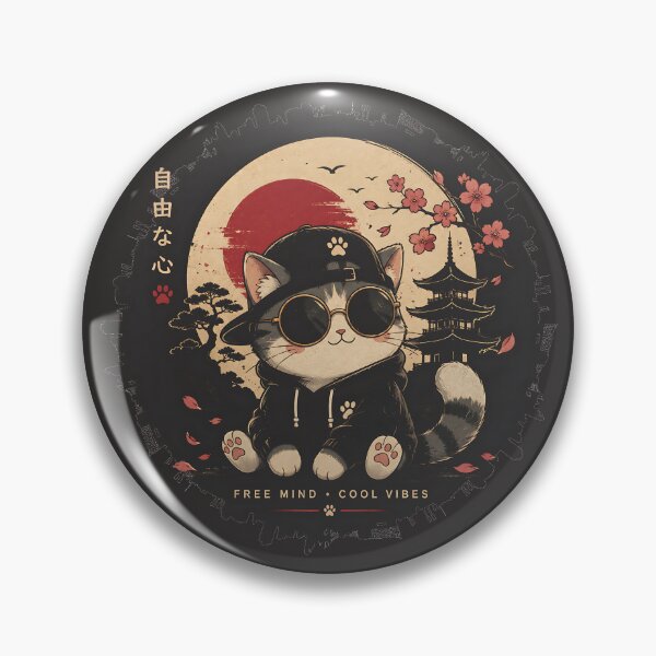 Item preview, Kawaii Street Cat Japanese Aesthetic Cute Anime Style designed and sold by dytf79.