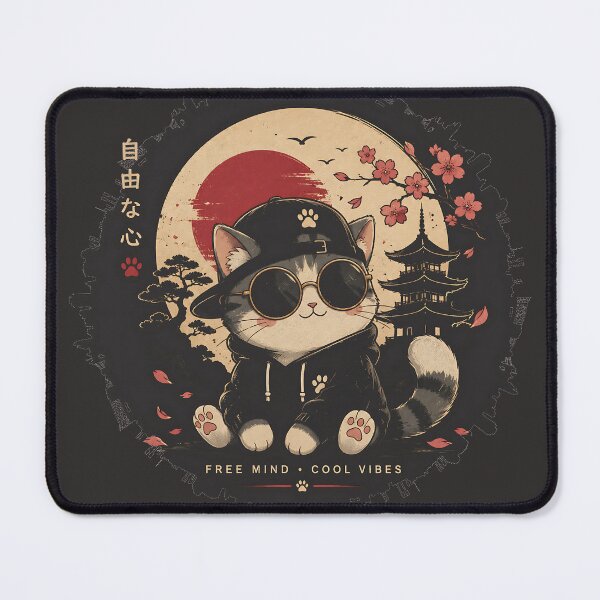 Item preview, Kawaii Street Cat Japanese Aesthetic Cute Anime Style designed and sold by dytf79.