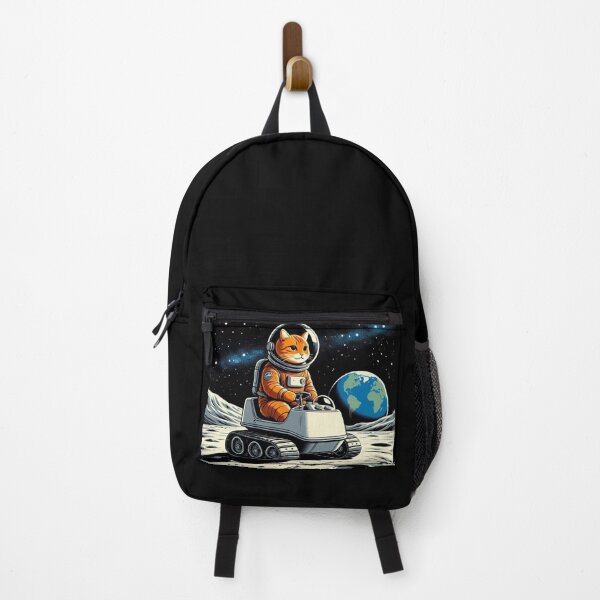 Item preview, Cosmic Cat Astronaut – Whimsical Lunar Rover designed and sold by Dogandesighn.