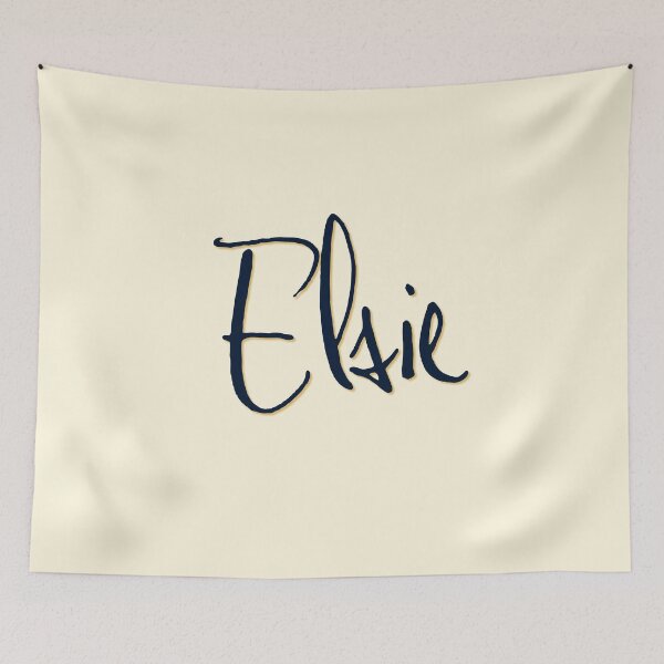 Item preview, ELSIE personalized type design designed and sold by CharlottePlaceArt.