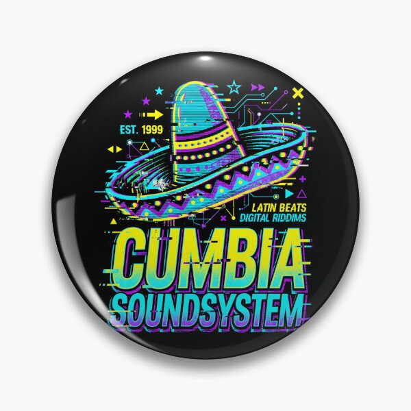 Item preview, Cumbia Soundsystem Sombrero Y2K Digital Beats designed and sold by SplashTastic.