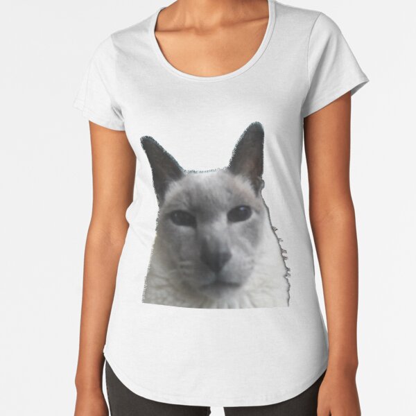 "Look Mom, No Background" Premium Scoop T-Shirt