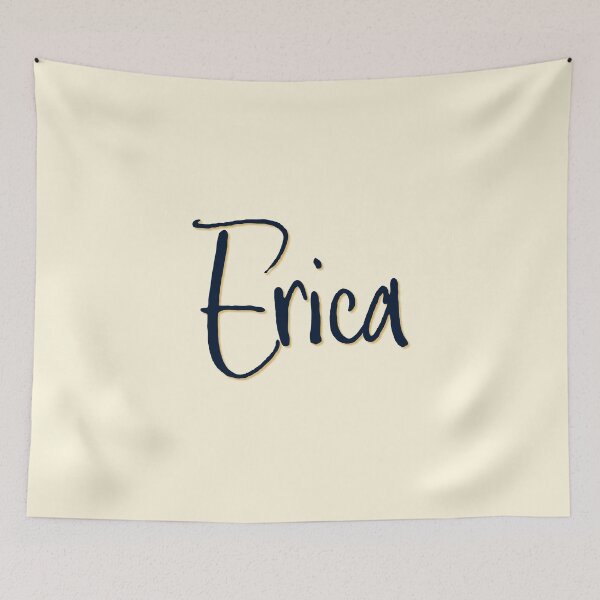 Item preview, ERICA personalized type design designed and sold by CharlottePlaceArt.