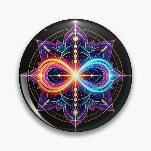Item preview, Infinite Energy Mandala designed and sold by syotos-ai.