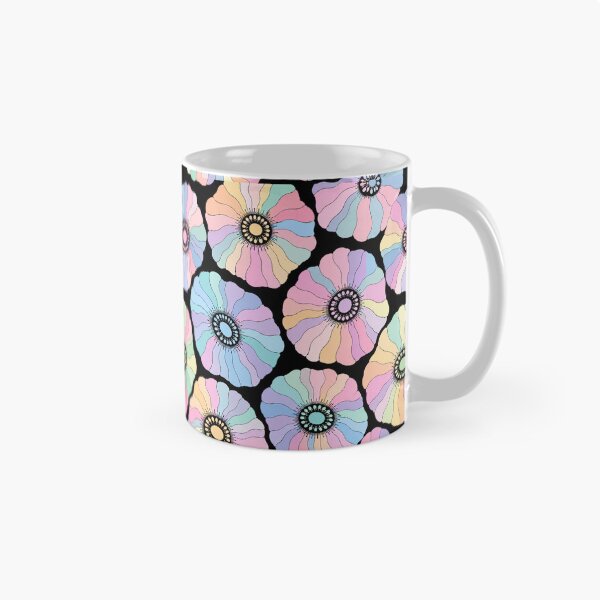 Item preview, Pastel Rainbow Floral Pattern designed and sold by Myra365Art.