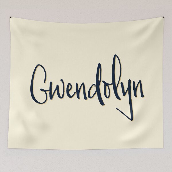 Item preview, GWENDOLYN personalized type design designed and sold by CharlottePlaceArt.