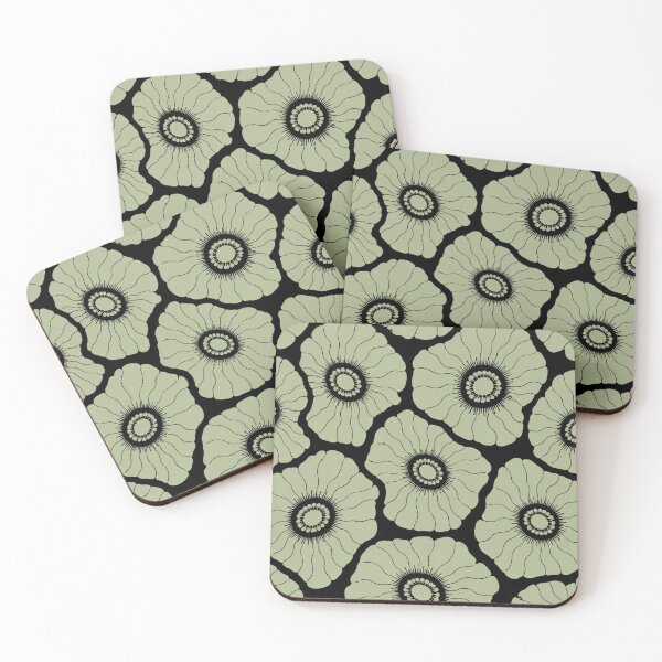 Item preview, Sage Green Floral Pattern designed and sold by Myra365Art.