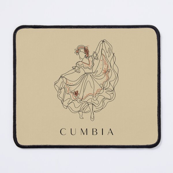 Item preview, Minimalist Boho Cumbia Dancer Line Art designed and sold by SplashTastic.