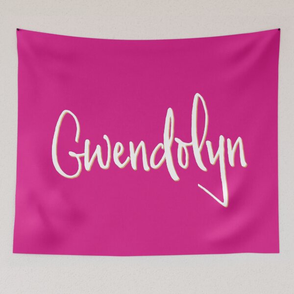 Item preview, GWENDOLYN personalized type design designed and sold by CharlottePlaceArt.