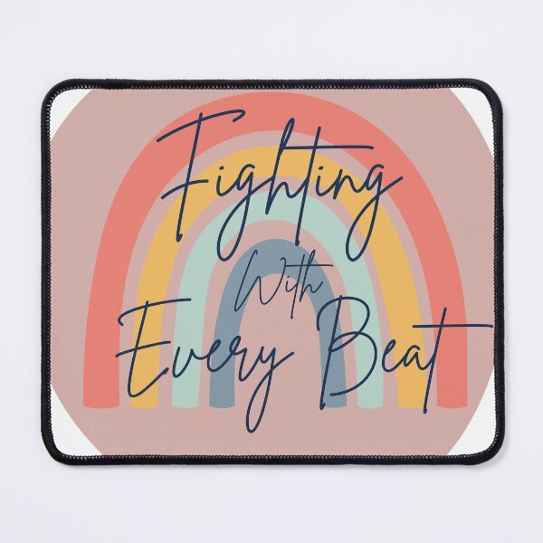 Item preview, Fighting with Every Beat designed and sold by ScarletandSkyCo.
