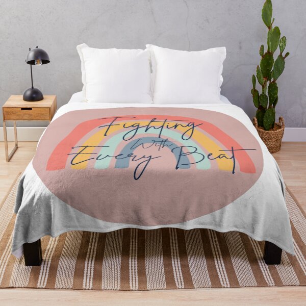 Item preview, Fighting with Every Beat designed and sold by ScarletandSkyCo.