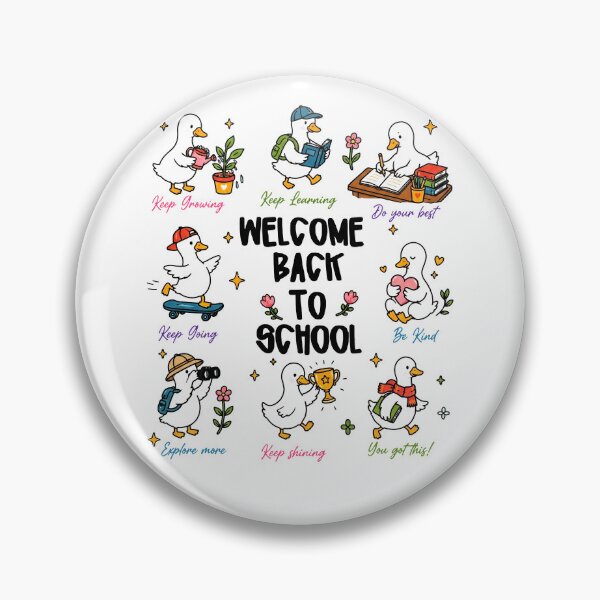 Item preview, Welcome Back To School Shirt, Cute Goose Teacher designed and sold by To101ARt.