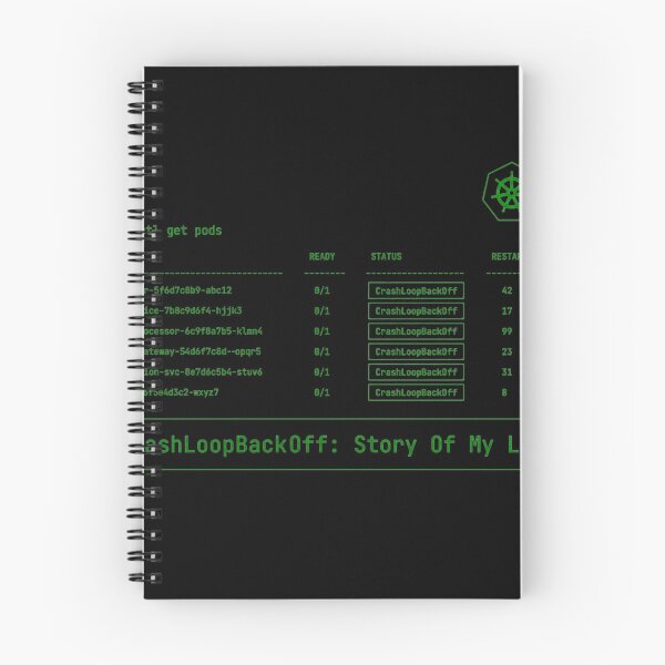 Item preview, Unix Terminal System Status | Minimal Tech Server Log Tee designed and sold by Piising.