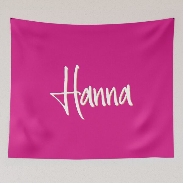 Item preview, HANNA personalized type design designed and sold by CharlottePlaceArt.
