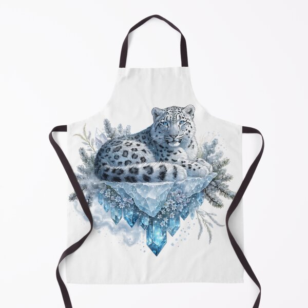 Item preview, Royal Snow Leopard Among Crystals designed and sold by Neural-canvas.