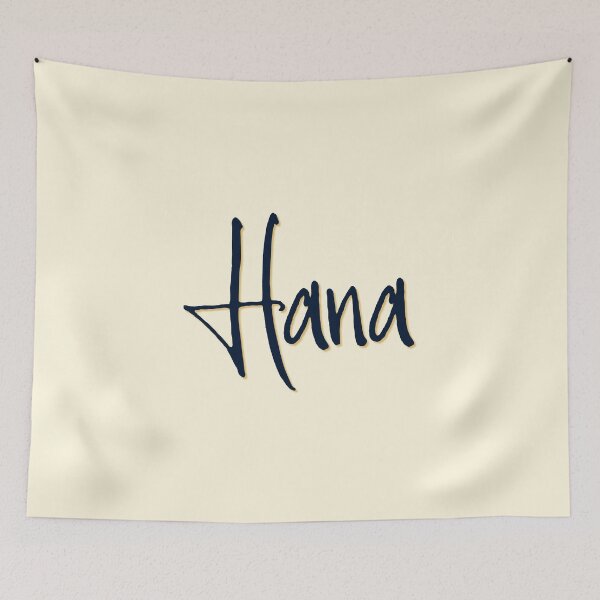 Item preview, HANA personalized type design designed and sold by CharlottePlaceArt.