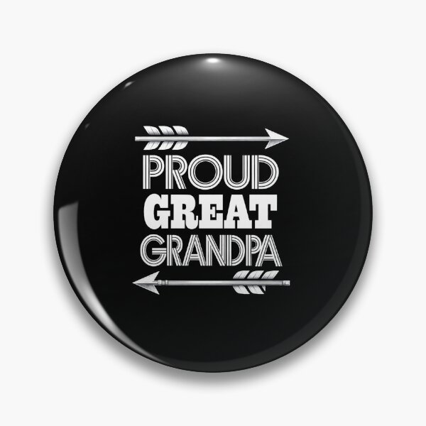 Item preview, Proud Great Grandpa Vintage Arrow Typography Family Pride Design designed and sold by msaloyach.