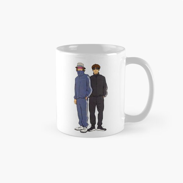 Item preview, Ilustración de dibujos animados de Liam y Noel Gallagher en Oasis designed and sold by The A-Press.