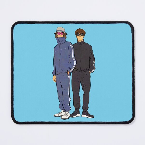 Item preview, Liam & Noel Gallagher Oasis Cartoon Illustration designed and sold by The A-Press.