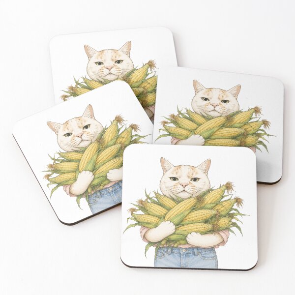 Item preview, The Corn Harvest Cat designed and sold by Komatoya.