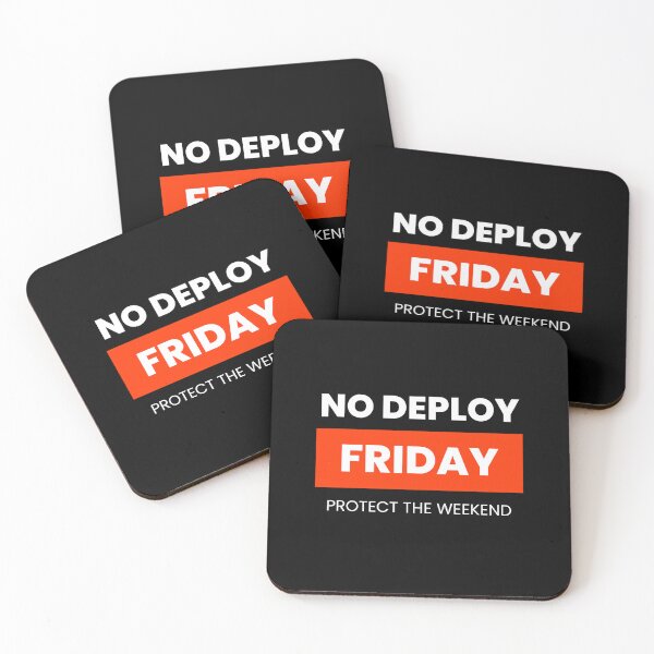 Item preview, No Deploy Friday | Protect the Weekend, Dev Ops  designed and sold by Piising.