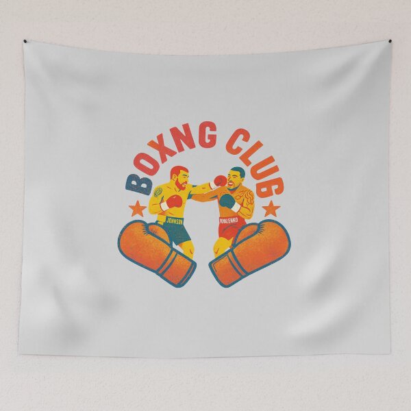 Item preview, Retro Boxing Club Vintage Fighters Logo designed and sold by rich-moda.