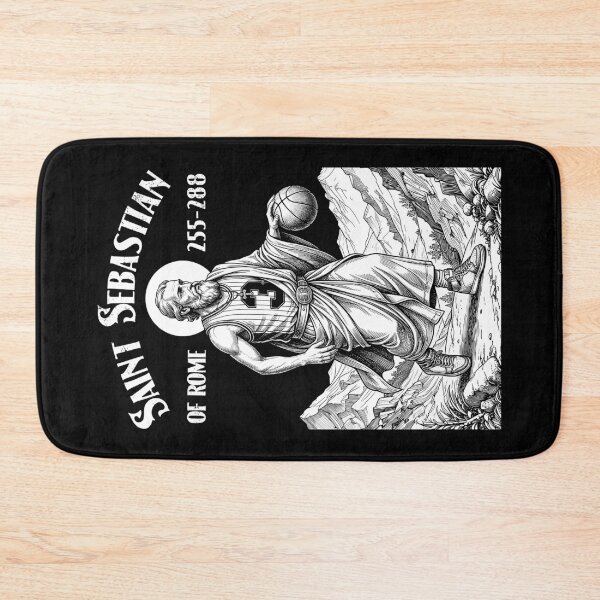 Item preview, Basketball Player Funny Patron Saint Sebastian Sport designed and sold by GrandeDuc.