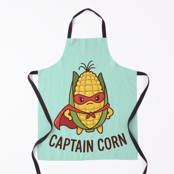 Item preview, Captain Corn Superhero Vegetable Funny Food designed and sold by Amir Faysal.