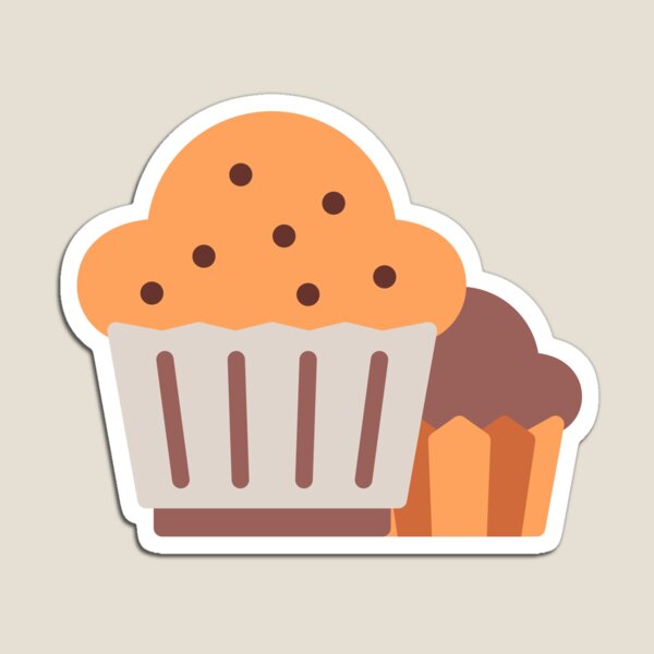 Item preview, Bakery Muffin - Breakfast Pastry Sticker for Coffee Breaks designed and sold by Tr Creative Design.
