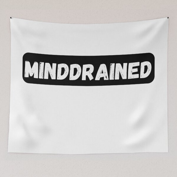 Item preview, Minddrained Burnout Typography Design designed and sold by variant designer.